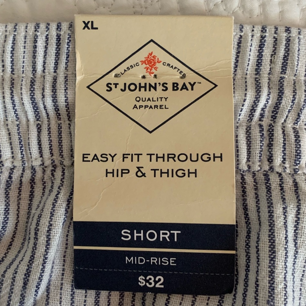 NWT St. John’s Bay Linen Shorts - Picture 4 of 5